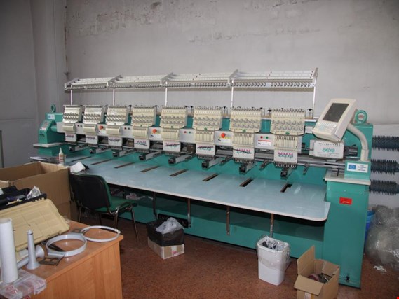 Used FEIYA CT-1208 Embroidery machine, 8-head for Sale (Auction Premium) | NetBid Industrial Auctions